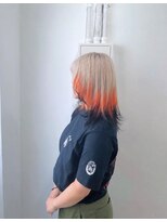 ミュー(Mu)&nbsp;デザインカラー　キツネカラー　暗染め履歴