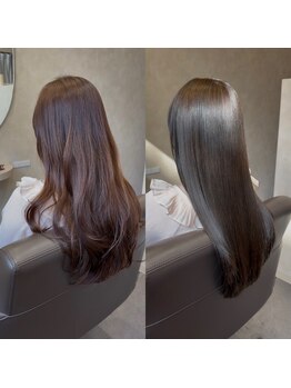 髪質改善サロン Ouje’【オージェ】の写真/素の髪を大事にする。神楽坂の大人女性に贈る本質的な髪質改善。トステア配合でうねり・質感を根本解決◆