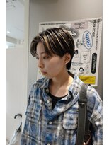 ウーズ ハラジュク(Ooze.HARAJUKU)&nbsp;ハッシュカットグレージュデザインカラーツートーンカラー原宿