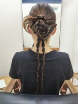 美容師 久保浦&nbsp;ヘアアレンジ