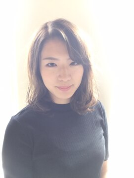 ヘア ラボ トアル(hair labo toaru) 伸ばしかけゆるパーマミディアム