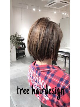 美容室 ツリー(Tree) ノンブローでおさまる ショート ボブ ロング 『Tree』本厚木