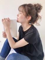 マリアージュバイジュノ(mariage by Juno)&nbsp;ルーズなお団子アレンジ