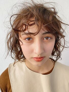 ソイ 下北沢(soi) ゆるくしっかりパーマスタイル　ボブ