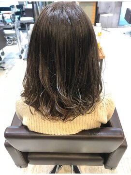 モードケイズ 西宮(MODE K's) ヘアアレンジ/厚めバング/伸ばしかけ/大人/小顔/ふわミディ