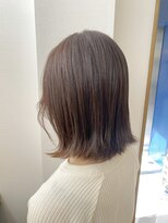 ロンドアベニール 北千住(Lond avenir)&nbsp;艶カラー×外ハネぱつっとボブ　西田大樹