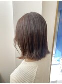 艶カラー×外ハネぱつっとボブ 西田大樹