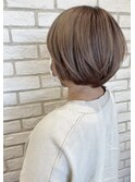 ベージュショート