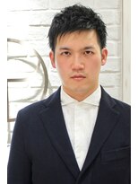 ヨシザワインク ハコザキ 水天宮前 日本橋人形町(YOSHIZAWA Inc.HAKOZAKI) ビジネスツーブロック大人ショート爽やかカジュアル刈り上げ