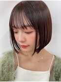 マッシュ/くびれヘア/着物/メルティカラー[大阪梅田駅/ショート]