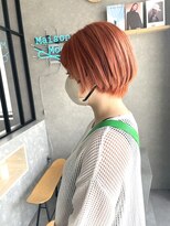 ムード カナザワ(mood kanazawa)&nbsp;アプリコットオレンジ◎マッシュショート