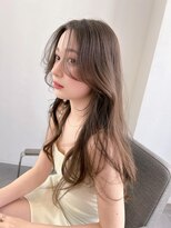 エル 北千住(elu)&nbsp;フェイスレイヤー_ラベンダーカラーミストバングエアリーミディ