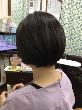 美容室ポプリ ショートボブ