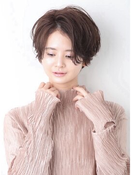 メゾンツムギ(MAISON TSUMUGI) メゾンツムキメゾンツムギ《吉沢ジュン》前髪長めな大人ショート