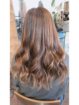 ダブリュー(Doublew) バリヤージュ巻き髪☆