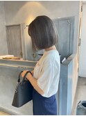 [loje]グレージュカラー×ボブ