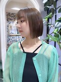 ぷつっと切りっぱなしストレートボブ 【錦糸町】