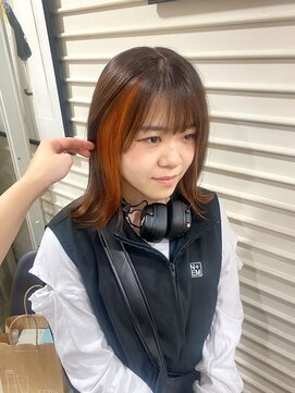 グリット(Grit) イヤリングカラー Orange 【Grit神戸元町店】