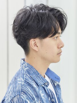 アンフィニー 銀座(ANFINI) 前髪あげひし形美シルエット×爽やかセンターパート