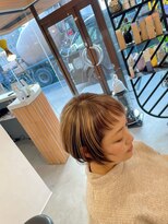 ザイエロー(THE YELLOW)&nbsp;ベビーバングのアンブレラカラー♪