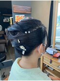 留袖ヘアセット