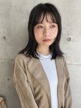フェンヘアーアイス 中目黒(Fen.hair ici) 小顔似合わせカットくびレイヤーエモージュ大人可愛い