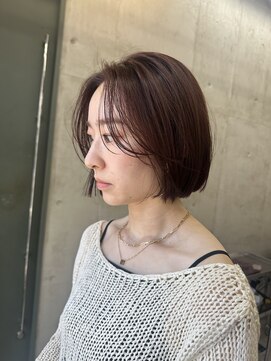 ソルトウォーター(SALT WATER) レッドブラウン　ミニボブ　ボブ