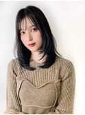 茨木/20代30代40/小顔ミディアムウルフヘアー