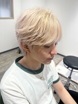 アンソメット 筑後店(UN SOMMET)&nbsp;ブロンドカラー　フェザーショート