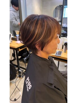 プラグ ヘアーデザイン 大名店(PLUG hair design) 大人美人ショート　SHINTARO
