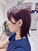 エスト 幕張本郷(est.)&nbsp;ホワイトグレージュミニウルフデジタルパーマチェリーブラウン