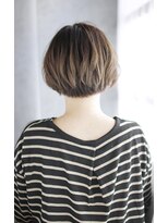 シュシュット(chouchoute) ミニウルフホワイトグレージュデジタルパーマチェリーブラウン12