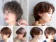 ロッソ 仙台店(Rosso)の写真/どこか見てもキレイなシルエットのショートが大人可愛い。骨格・髪質に合わせた運命のショートを♪【仙台】