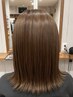 篠崎担当 カット+全体ケアカラー+4stepトリートメント【￥18,100→￥14,260】