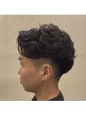 ルーズパーマ<理容室>[床屋/シェービング/渋谷]