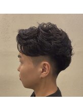 スカイマスターバーバー 渋谷(SKY MASTER BARBER) ルーズパーマ<理容室>[床屋/シェービング/渋谷]