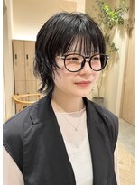 トリッカ 銀座(tricca)&nbsp;ウルフパーマ/ウルフレイヤー/顔まわりレイヤー/似合わせカット