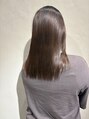 モノトーン(MONOTONE) 縮毛矯正。艶出しも心がけてます!