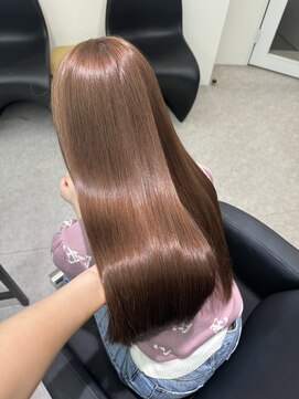 ペレ 渋谷(PELE) ミディアムヘア/デザインカラー/フェイスフレーミング/渋谷