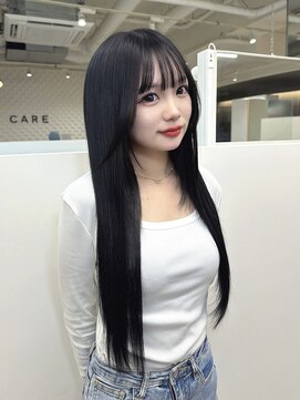 ケア 神戸(CARE) 最高品質羽エクステ/ケラチントリートメント/艶カラー