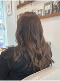 ブリーチなし外国人風明るめアッシュベージュ