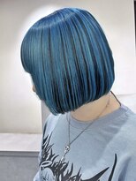 ルーブ トウキョウ(Loob. TOKYO) 池袋ブリーチハイトーンカラーブロンドデザインカラーシルバー