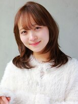 ヘアサロン ガリカ 表参道(hair salon Gallica)&nbsp;まとまりと軽さのバランスがちょうどいいミディアムレイヤー