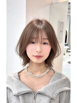 ロンドルピナス 小倉(Lond Lupinus)&nbsp;ミディアムレイヤーカット/似合わせカット/大人ガーリー/20代
