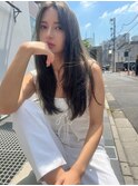 【LANY横浜】オリーブグレージュ×ロング