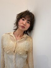 スノッブアーティ(SNOB ARTY)&nbsp;レイヤー/ベージュカラー/広島美容院/レイヤーパーマ