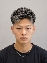 ノラ ギンザ(NORA GINZA)&nbsp;アップバングショートセンターパートツーブロックシャドウルーツ