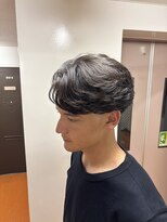 ノイ(NOI)&nbsp;メンズカットセンターパートメンズパーマフェザーパーマ札幌大通