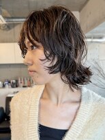 ハイジア(hygea)&nbsp;20代30代40代レイヤーボブ☆ウルフパーマボブパーマラフウェーブ