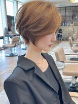 アフロート トウキョウ(AFLOAT TOKYO)&nbsp;マッシュショートボブ30代40代小顔銀座面長丸顔クールショート